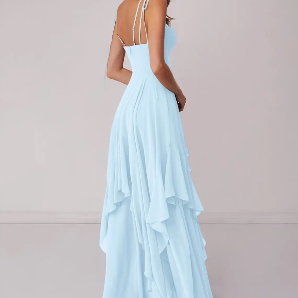Elegant Marigold Sleeveless Dress - Picture 6 of 7